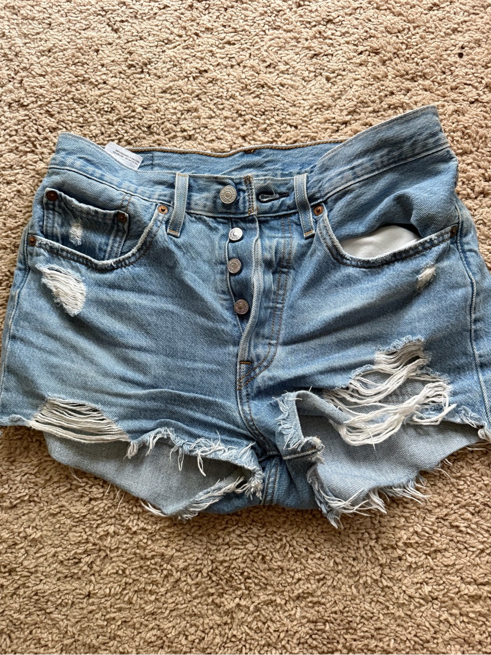 Levi’s 501 Original High Rise Women's Shorts in Athens